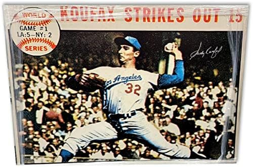 Sandy Koufax потпиша автограмиран 20x30 1964 Canvas Photo Los Angeles Dodgers /37 - Autographed MLB Art
