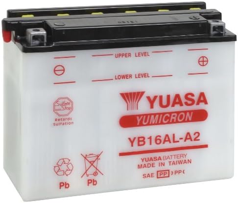 Yuasa yuam22162 yb16al-a2 батерија