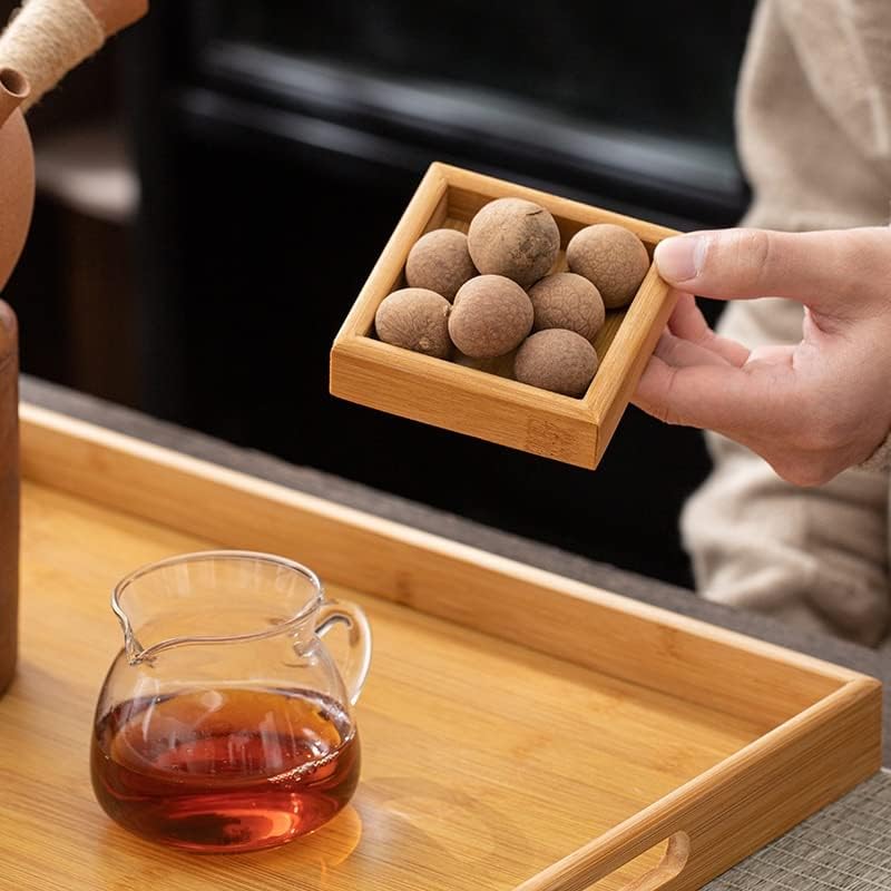 Genigw јапонски стил дома чај сад од дрво чај сет сушен овошен сад за складирање на кутија за освежување сад за чај од кинески стил чај