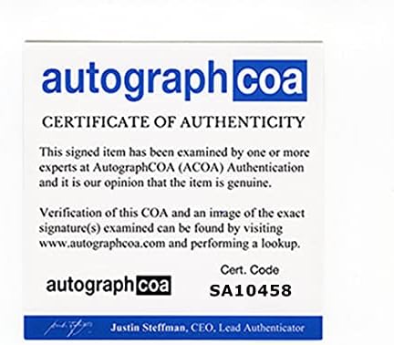 Роберт де Ниро Дениро, скриптата на Ирецот потпиша автограмиран автентичен ACOA COA