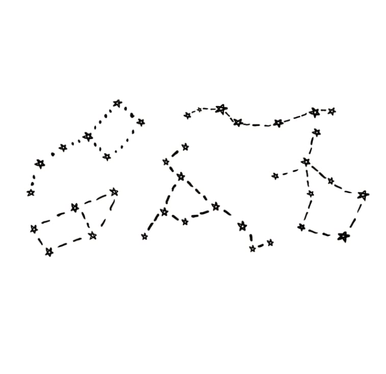 8 Листови Простор Соѕвездие Привремени Налепници За Тетоважа Оригинална Космичка Екологија Лажна Тетоважа Бесконечен Универзум Тетоважа