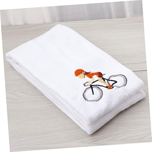 Clispeed бела пешкир ладно пешкир јога пешкир апсорбирачки крпи салони крпи за велосипед-рид-ридски пешкир брзо сушење пешкир