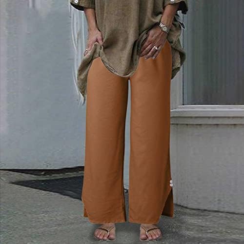 Xiloccer панталони жени женски долги дневни панталони со високи половини со високи половини