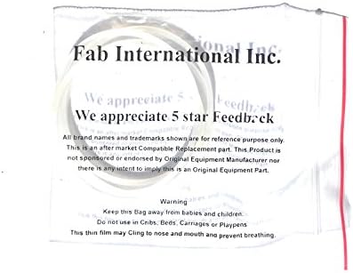 FAB International 4 заптивка за замена на пакувања компатибилен со готвачи 5-во-1 заптивки за блендер со моќност со 3 инчи дијаметар