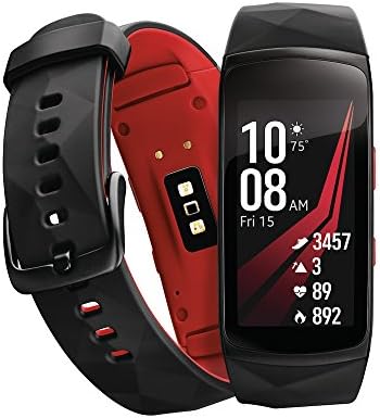 Samsung Gear Fit2 Pro SmartWatch Fitness Band, Diamond Red, SM-R365NZRNXAR-американска верзија со гаранција