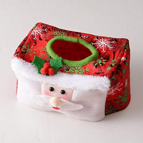 ЏАСТДОЛАЈФ Божиќно Ткиво Покритие Креативно Прекрасно Ткиво Контејнер Покритие Ткиво Кутија Покритие Божиќ Материјали
