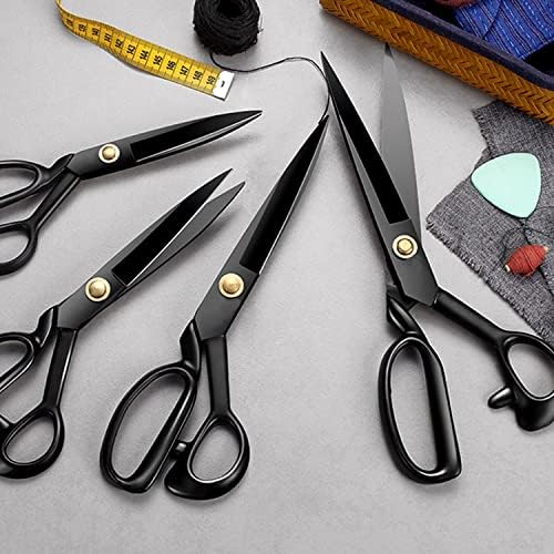 Премиум ткаенини ножици тешка, остри ножици за сите намени за вез за шиење на занаетчиски занаети, професионални нож на облеки- 12 инчи