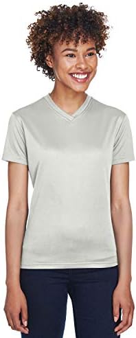Ултрацлуб дама кул и сув спортски спортови маица v-врат-маица l сиво