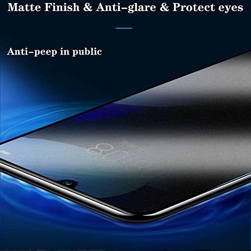 BYUIHS 3 Пакет Мат Заштитен Екран За Приватност Заштитен костум За Samsung Galaxy Z Flip 4 5G 2022, Анти-Peep 1pcs Надвор +1pcs Внатре