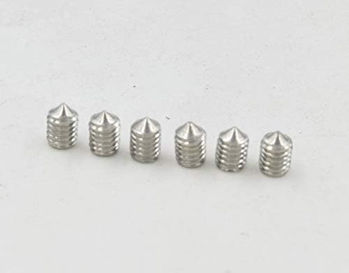 Завртки 50 парчиња М3 не'рѓосувачки челик Ален глава Хекс -приклучок за прицврстување на завртки за завртки за завртки за прицврстувачи
