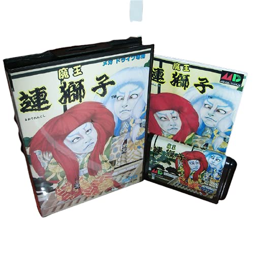 Адити Мау Ренџиши Јапонија Корица со кутија и прирачник за MD Megadrive Genesis Video Game Console 16 Bit MD картичка