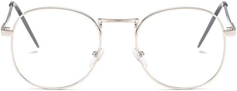 Ретро блиско растојание чаши метални мажи жени миопија очила