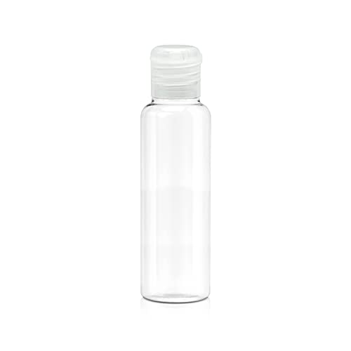 Големина на патувањето чисти пластични шишиња со завртка на капаче 2oz - сет од 36 - TSA Travel големина 2 унца -