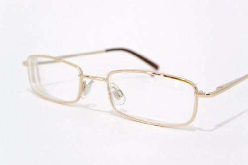 Близумот на очила за читање растојание од миопија златна рамка моќ -1,50