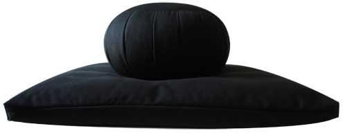 Леќата Зафу и голем сет за перниче за медитација во Забутон, црна