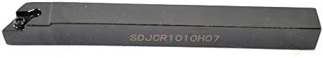 1PCS SDJCR 1010H07 легура челик CNC LATHE EXCIRCLE Дргател на алатка за вртење здодевна лента за DCMT0702, дијаметар на Шанк