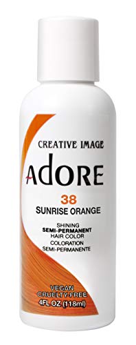 Обожавајте Полутрајна Боја На Коса 038 Изгрејсонце Портокал 4 Унца