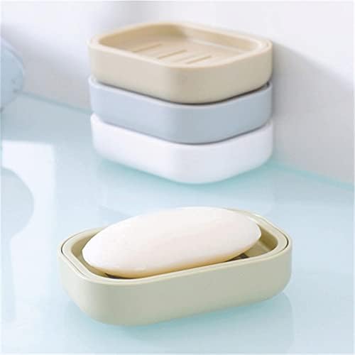 DHDM чинија за чинија за бања кутија дома туш туш за пешачење за пешачење сапун сапун кутија пластична сапун кутија за диспензерот сапун решетката