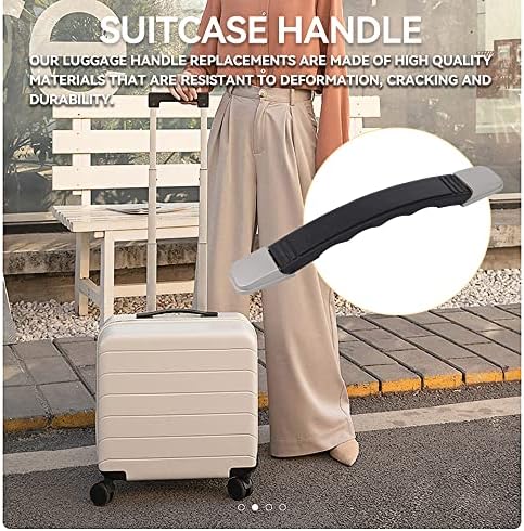 Зафат за рачка за куќиште за багаж 7,68 инчи вкупна должина пластична лента за влечење за куферот B018