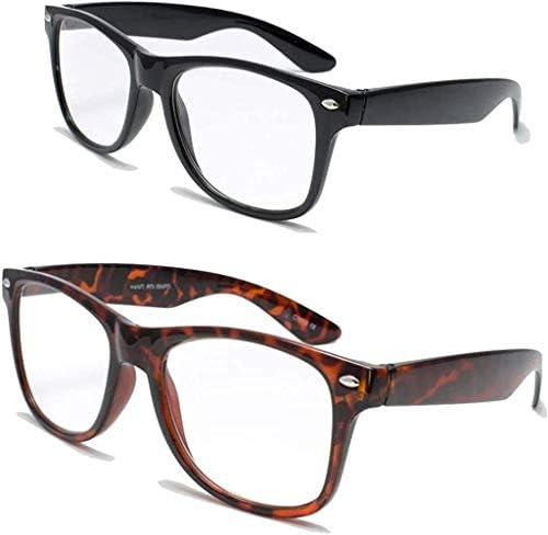 2 Пара Луксузни Очила За Читање-Удобно Стилски Едноставни Читатели Зголемување