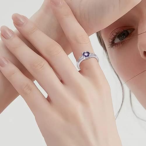 2023 Нов микро сет циркон прстен за жени моден накит Популарни додатоци за сет на женски бисер прстен