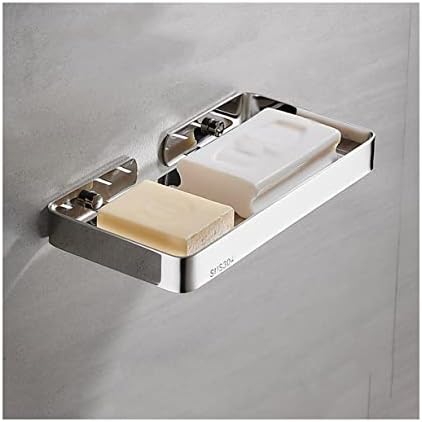 Носител на сапун за сапун сапун сапун сапуни од не'рѓосувачки челик mountedheavy duty сапун сапун сапун кутија за бања туш кујнски бројач на