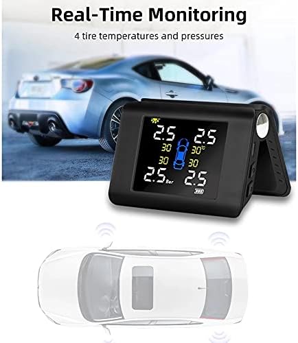 YWSZJ Автоматска гума на притисок на гума Температура на температура Систем за мониторинг на аларм Систем на отворено личен автомобил соларен