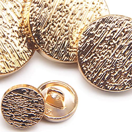10 парчиња/многу модно класично големо копче за шиење Декоративни златни црни копчиња за додатоци за палто за облека DIY
