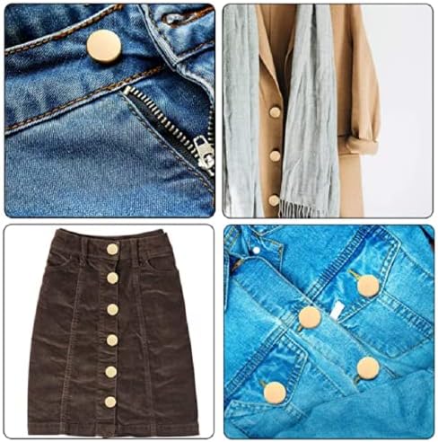 12 парчиња метални рамни копчиња за палто на палто за занаети за занаети за занаетчиски копчиња за шиење DIY