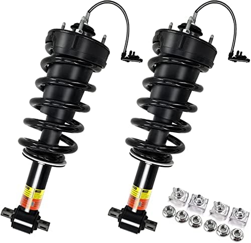 Luft Meister 84176631 84977478 2 PCS Front Struts Shock Absorber w/Magnetic Assy со пролет за 2015-2022 година Cadillac Escalade Tahoe