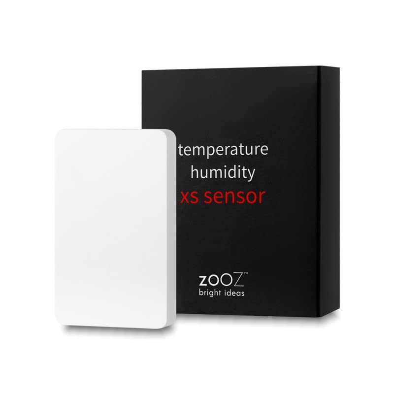 Зооз 700 серија Z-бран плус температура | Влажност XS сензор ZSE44. Потребно е центар. Компатибилен со SmartThings, Hubitat и домашен