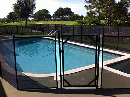 ВАДЕРДЕН 5 'Порта за базени, Порта за ограда од базен-широка 30 ”, само-затворање и отстранлива врата од базенот, координати со безбедност на