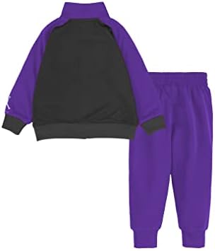 Jordanордан Мало момче Скокмен лого целосна поштенска јакна и панталони 2 парчиња тренерки