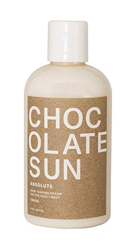 Чоколадо сонце - органско апсолутно темно тен крем за тенки и тело | Чисто, нетоксично затегнување на сонцето