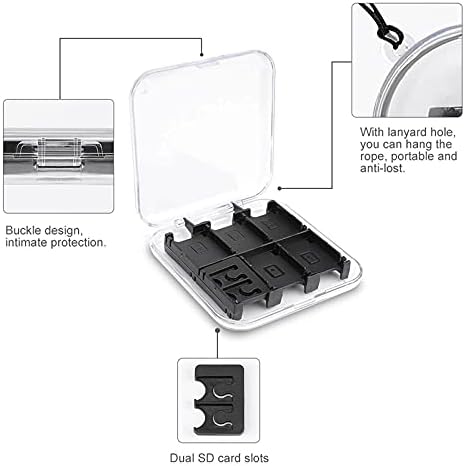 Кутија за складирање на картички Corgi, тврдо заштитен организатор кутија за Nintendo Switch