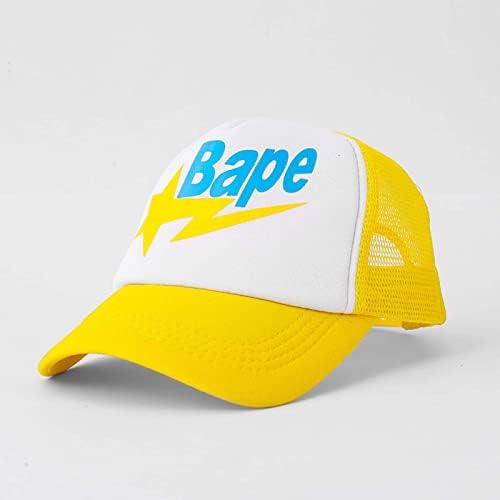 Baseудидол Бејзбол капа мода хип хоп буква лого за печатење прилагодлива капа unisex mesh trucker cap sun caps тато капачиња тинејџери