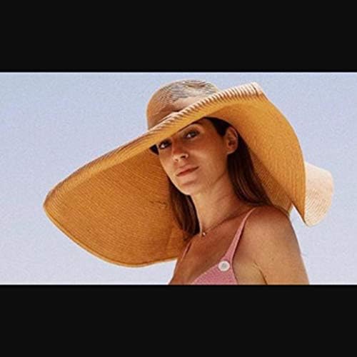 Капа За Сонце Капа За Плажа Заштита Од Сончева Слама Мода Што Се Преклопува Голема Капа Бејзбол Капи Женска Капа За Коса