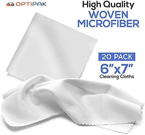 Платно за чистење на очила Оптипак - Платно за чистење за чистење на микрофибер за чистење на микрофибер, крпа за чистење на
