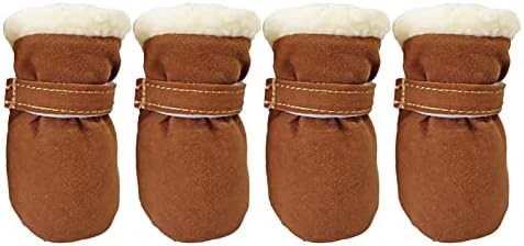 Чевли со слатка кучиња облека топло плус снег чевли за миленичиња ветровизолни чизми топло и кадифено меко сосадно миленичиња