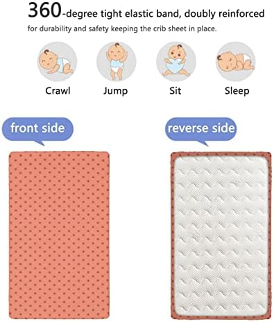 Полка точка со тематски опремени мини чаршафи, преносни мини креветчиња за креветчиња за деца, душеци за душеци-подготвени за момче или соба