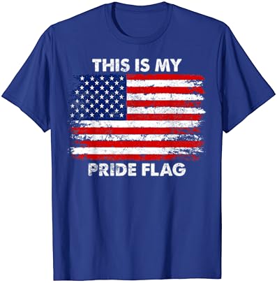 Ова е мое знаме на гордоста САД Американска патриотска маица на 4-ти јули