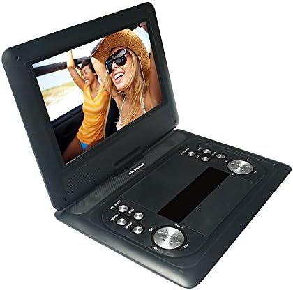 Силванија со 12-инчен вртливиот екран преносен ДВД плеер со USB и SD/MMC за дигитални датотеки