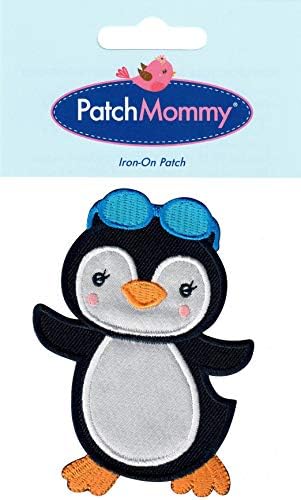 Patchmommy Peguin Patch, Iron On / Sew - Апликации за деца деца