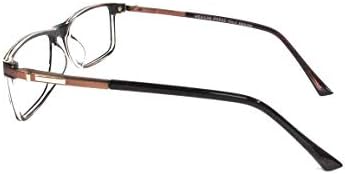 Амар Начин На живот Компјутерски очила Кризална леќа пластична правоаголна 49 мм кафеава унисекс_алацфрпрпр4506
