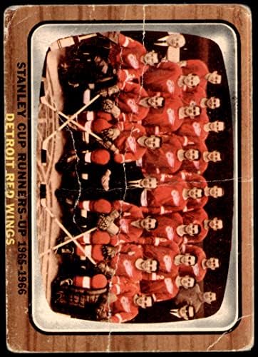 1966 Блузи 119 Црвени Крилја Тим Детроит Црвени Крилја СИРОМАШНИТЕ Црвени Крилја