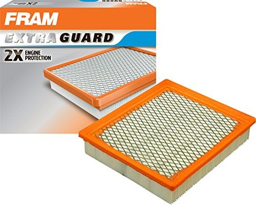 Fram Extra Guard Флексибилен правоаголен панел за замена на филтерот за воздух на моторот, лесно инсталирање w/ Напредна заштита