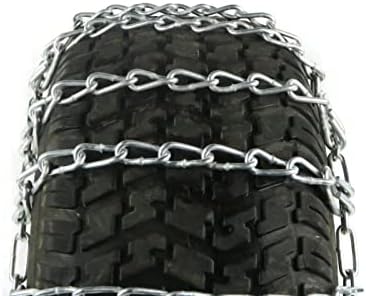 Продавницата РОП | 2 Пар за ланец на гуми за врски за Deон Деер 18x8.5x8 предниот 22x11x10 гуми на задните трактори
