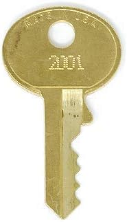 Господар Заклучување 2115 Замена Клучеви: 2 Клучеви