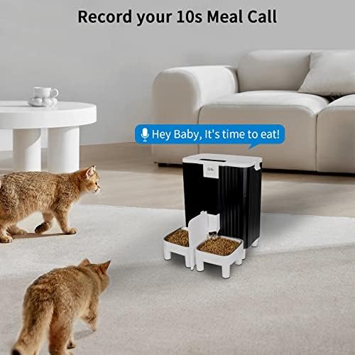 Временски Автоматски Фидер За Мачки WiFi: 6l Диспензерот За Сува Храна За Мали Средни Големи Кучиња - Автоматски Фидер За Миленичиња