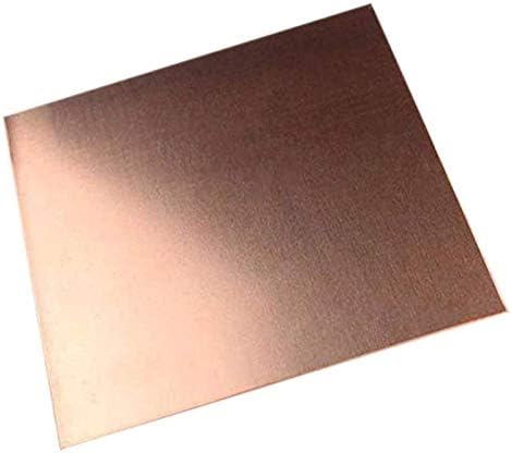 Изработка на фолија од бакарен метален лист Nianxinn, 5мм х 100мм х 100мм листови